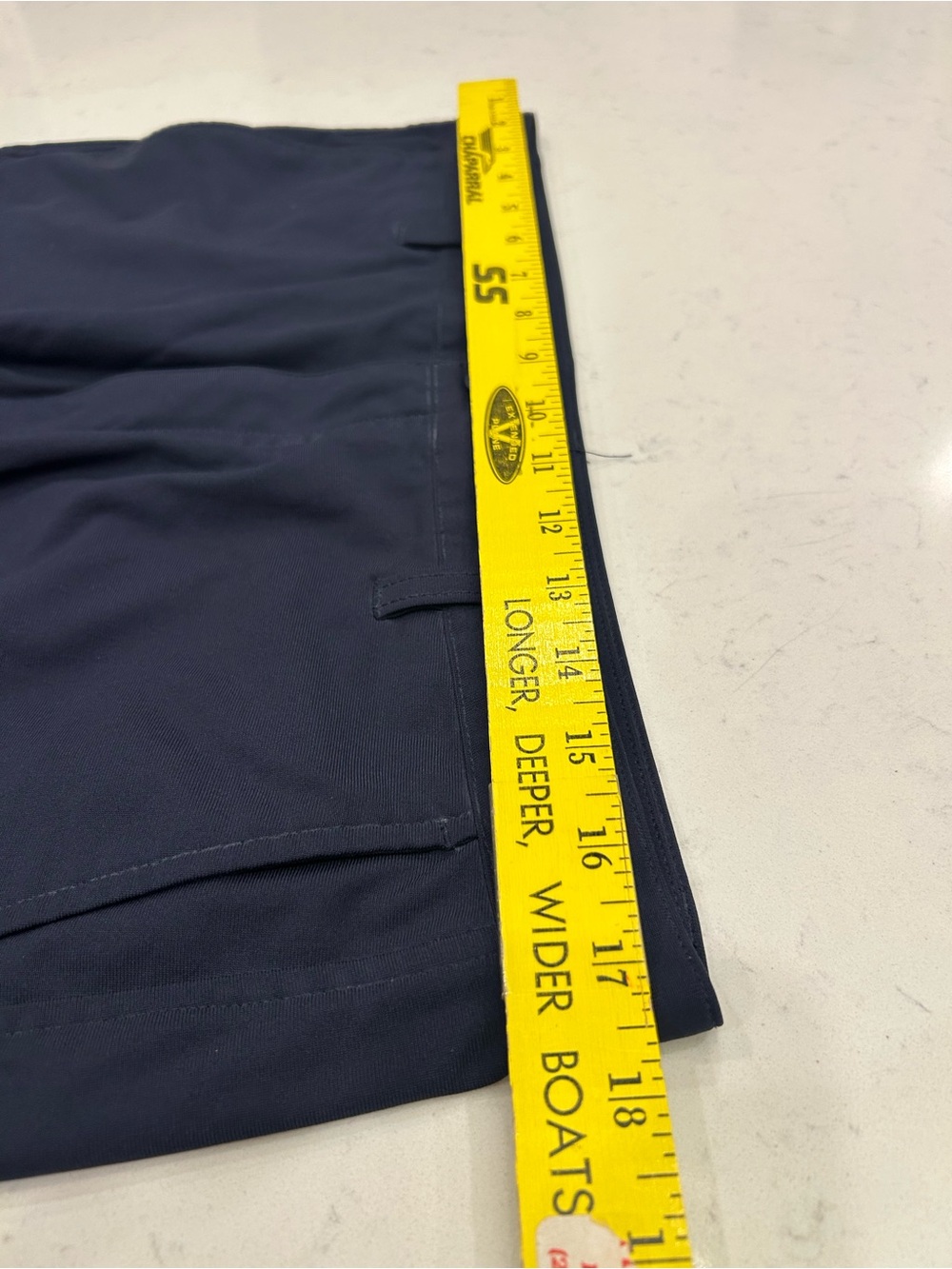 FootJoy Shorts 34 Men’s Pace Golf Navy Blue Performance 9” Inseam 26865 - Picture 4 of 13